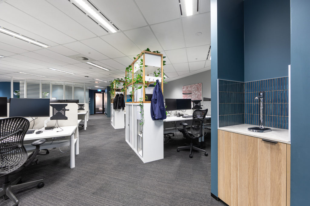 Hall & Wilcox Perth office desks