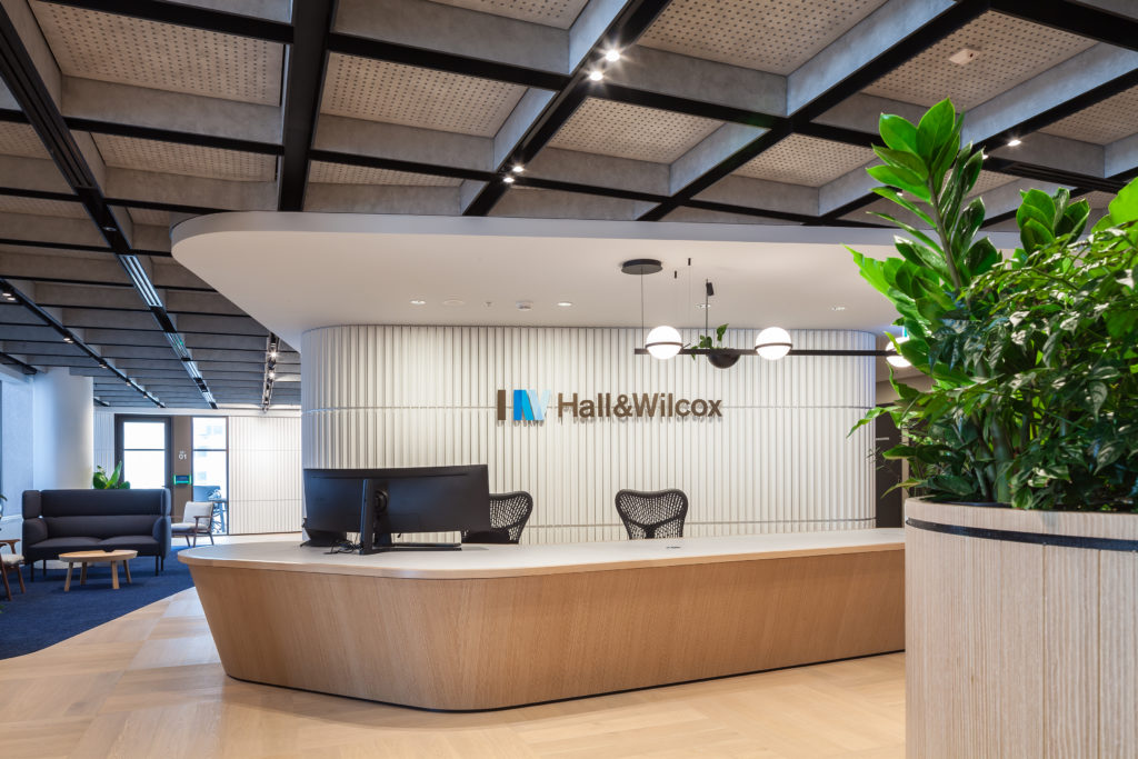 Hall & Wilcox Sydney Office reception