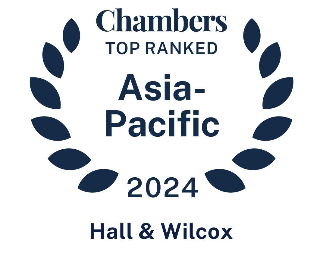 Firm Logo - Chambers and Partners High Net Worth - Top Ranked - 2023 - Hall & Wilcox