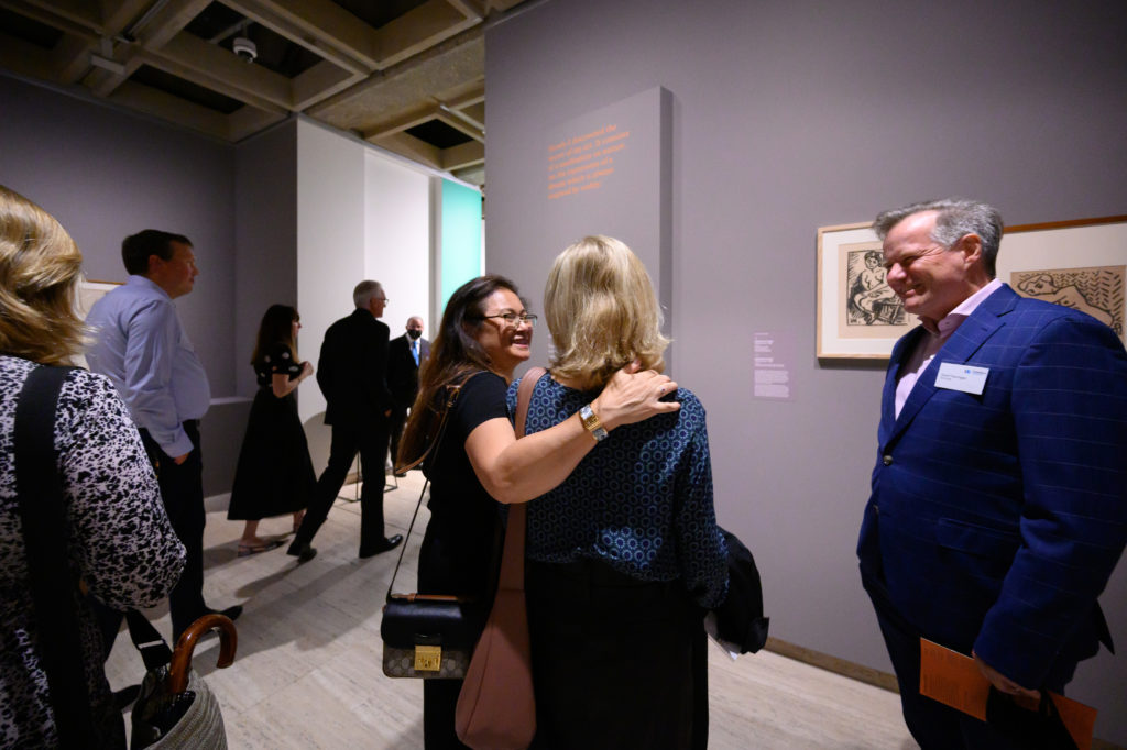 Hall & Wilcox staff & guests viewing the Matisse: Life & Spirit exhibition